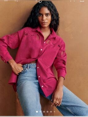 Sézane Nina shirt, size EU34/UK6/US2